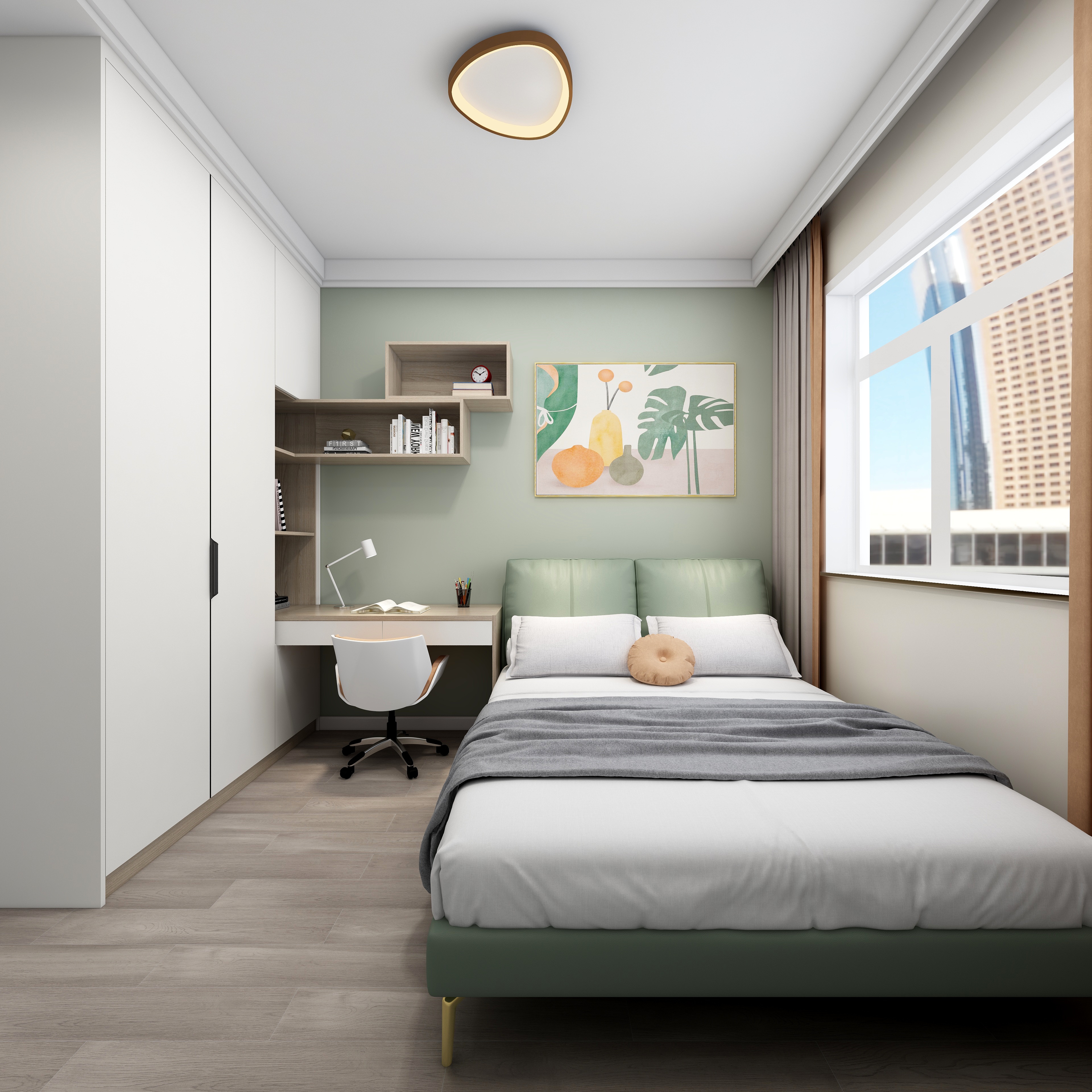 經常在家工作，在哪擺放書桌?太原裝修公司為您設計