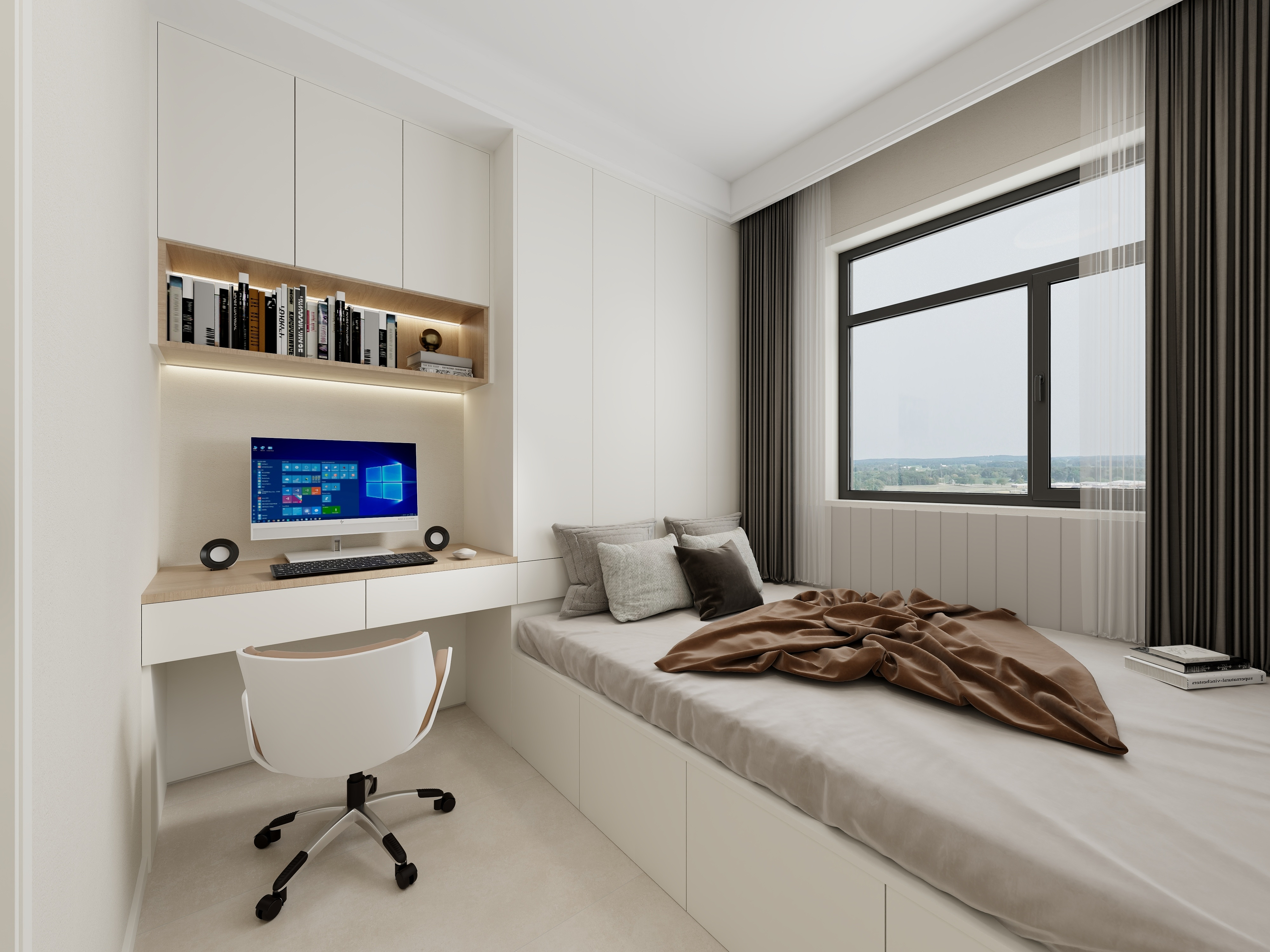 替代床头柜的小方法